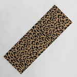 2000s leopard-black on tan Yoga Mat Gallery Image 1