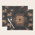 Urban Tribal Pattern No.7 - Aztec - Wood Placemat Gallery Image 1