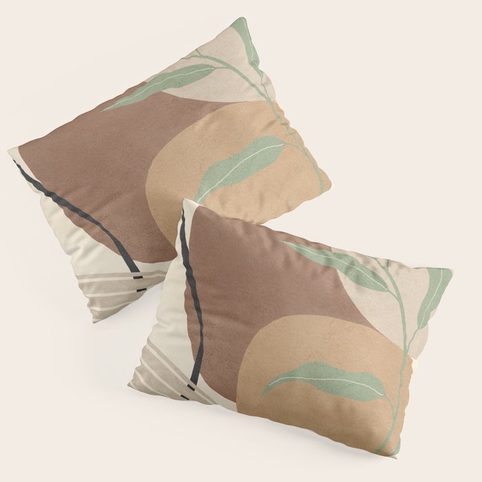 Branches in an abstract setting 02 Pillow Sham Gallery Image 1