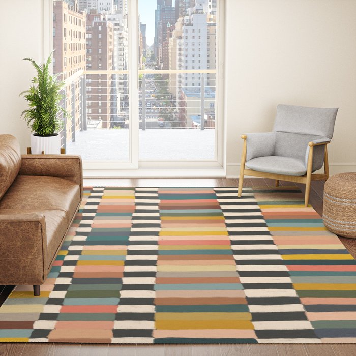 Mix of Stripes #10 Rug Gallery Image 4
