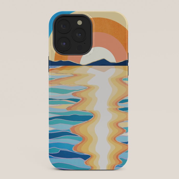 Retro Ocean Sun iPhone Case Gallery Image 36