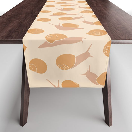 Retro Snail Pattern Table Runner Gallery Image 1