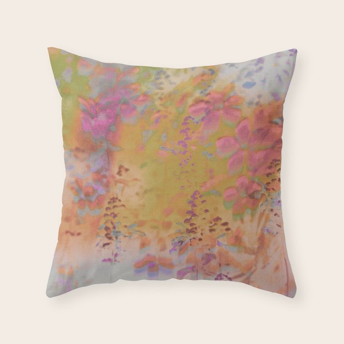 Florally Yours Throw Pillow Gallery Image 6