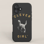 Clever Girl (Dark) iPhone Case Gallery Image 1