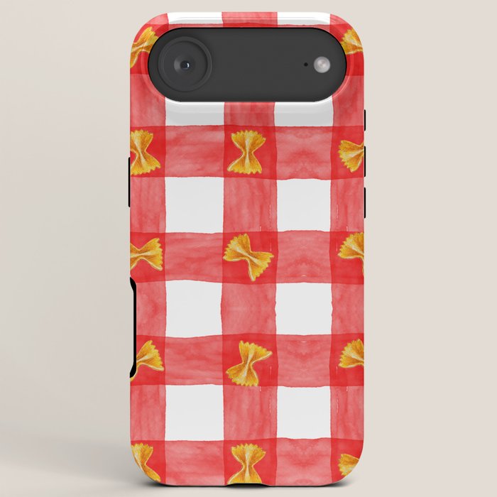 Gingham Pasta iPhone Case Gallery Image 6