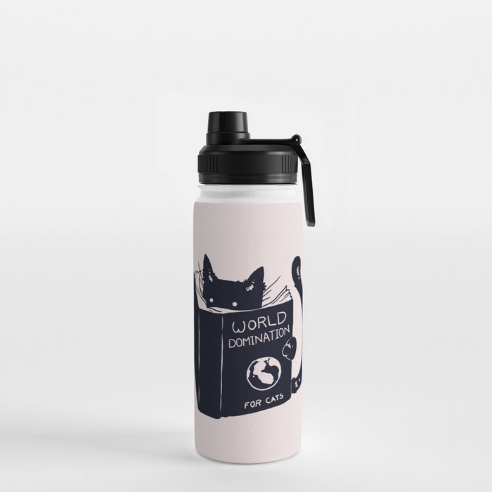 World Domination For Cats Water Bottle Gallery Image 2