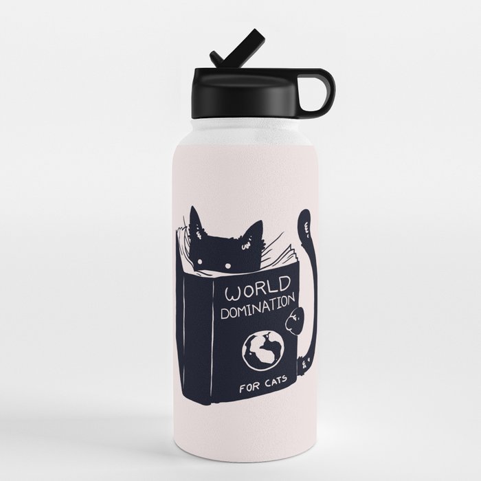 World Domination For Cats Water Bottle Gallery Image 4