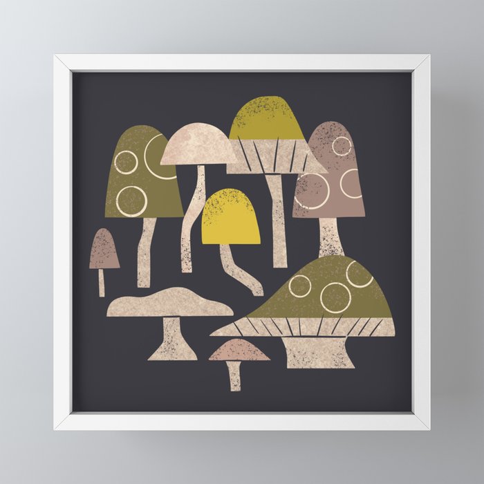 Toadstools Mini Art Print Gallery Image 4