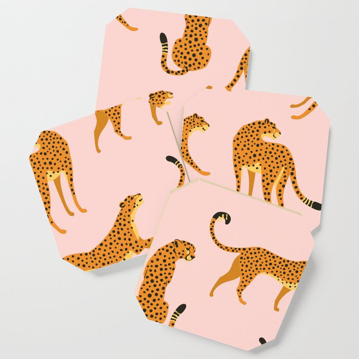 Leopard pattern Coaster Gallery Image 1