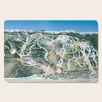 Vail Colorado Trail Map Ski Snowboard Resort Skier Gift Ideas Cutting Board Gallery Image 1