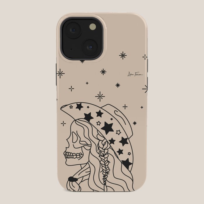 Love or Die Tryinâ - Rhinestone Cowgirl Black & Cream iPhone Case Gallery Image 34
