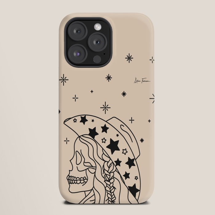 Love or Die Tryinâ - Rhinestone Cowgirl Black & Cream iPhone Case Gallery Image 20
