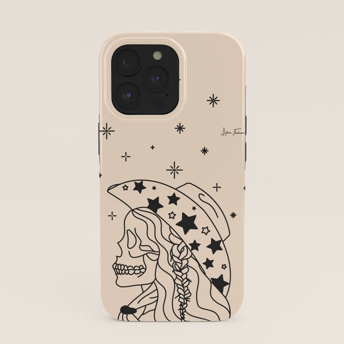 Love or Die Tryinâ - Rhinestone Cowgirl Black & Cream iPhone Case Gallery Image 39