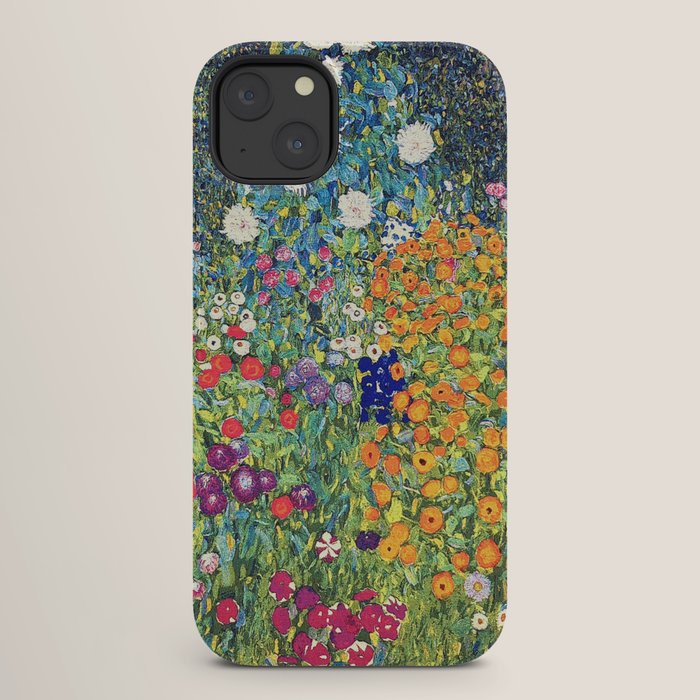 Gustav Klimt Flower Garden 2 iPhone Case Gallery Image 26