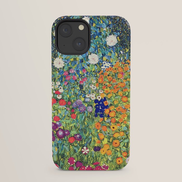 Gustav Klimt Flower Garden 2 iPhone Case Gallery Image 21