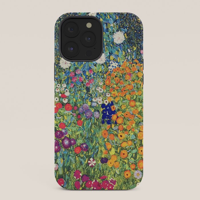 Gustav Klimt Flower Garden 2 iPhone Case Gallery Image 36