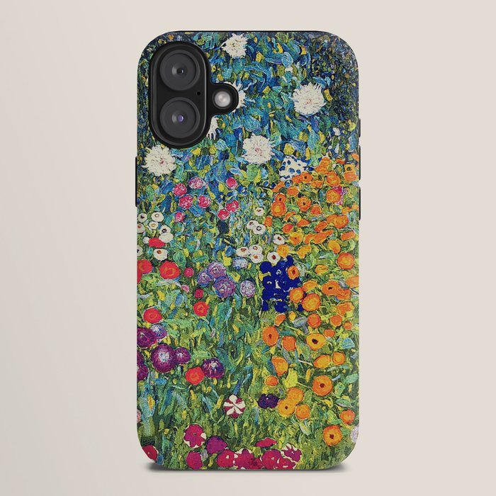 Gustav Klimt Flower Garden 2 iPhone Case Gallery Image 10
