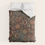 Vintage Traditional Moroccan Rug Duvet Cover Gallery Image 1