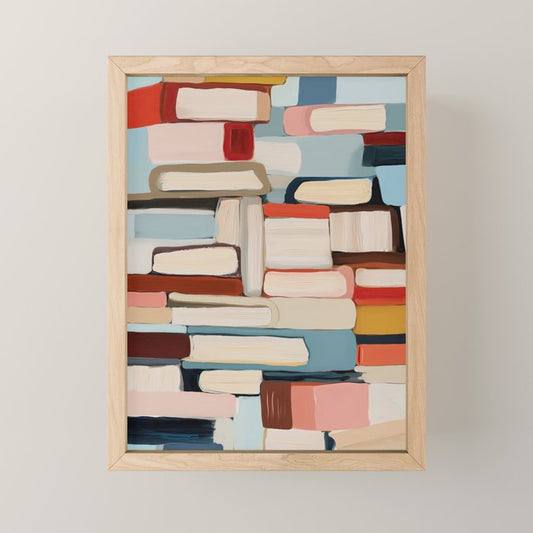Stacked Stories Mini Art Print Gallery Image 1