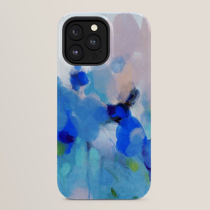 blue summer lilies garden iPhone Case Gallery Image 24