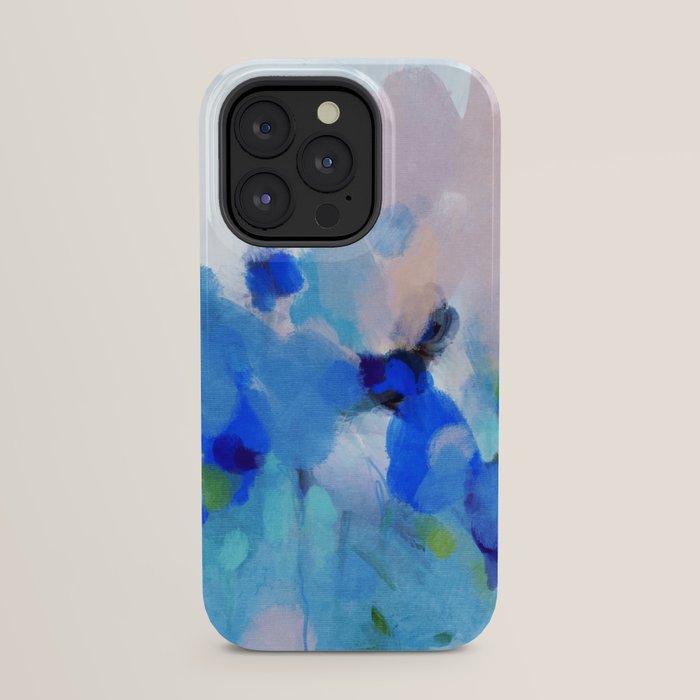 blue summer lilies garden iPhone Case Gallery Image 31