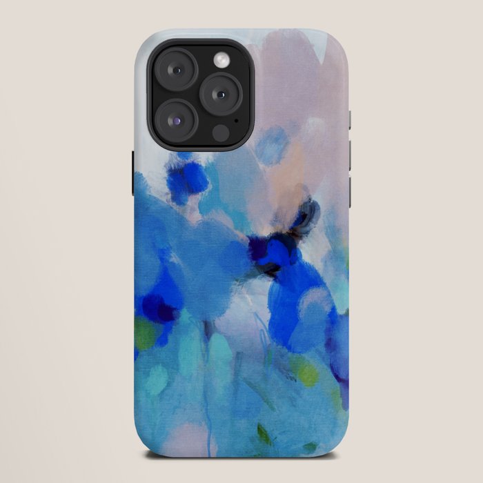 blue summer lilies garden iPhone Case Gallery Image 12