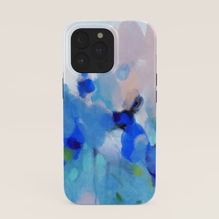 blue summer lilies garden iPhone Case Gallery Image 39