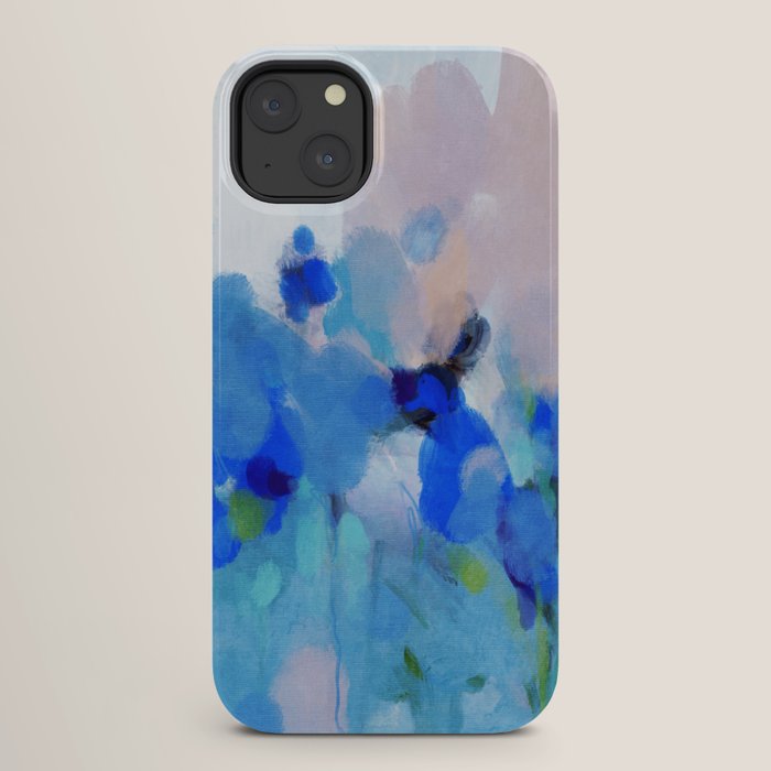 blue summer lilies garden iPhone Case Gallery Image 26