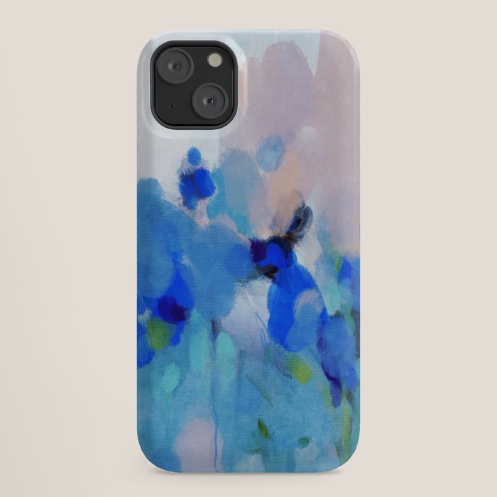 blue summer lilies garden iPhone Case Gallery Image 18