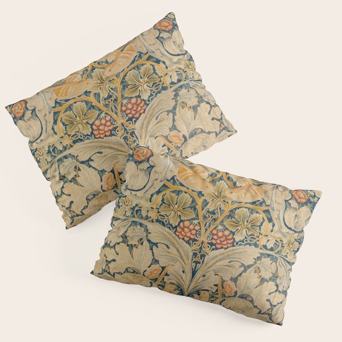 William Morris Antique Acanthus & and Vine Pillow Sham Gallery Image 3