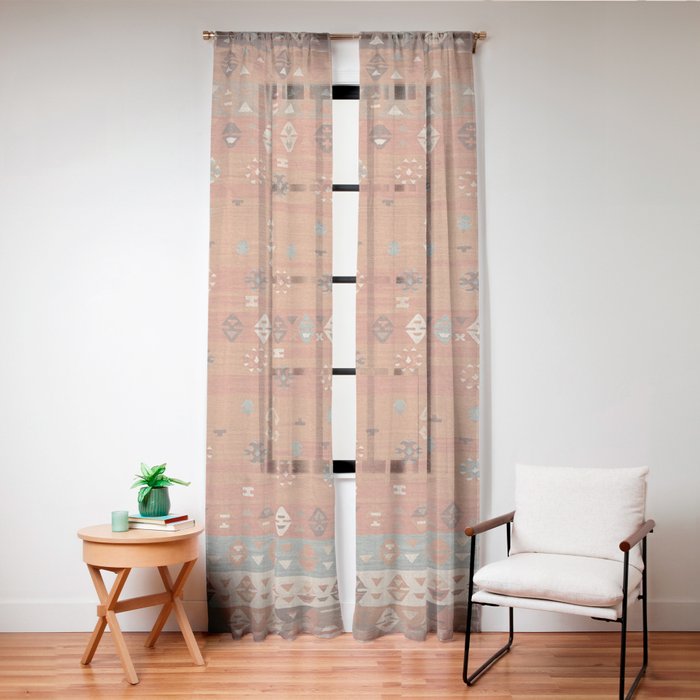 Heritage Traditional Moroccann Rug Design Window Curtain Gallery Image 24