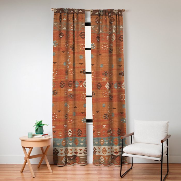 Heritage Traditional Moroccann Rug Design Window Curtain Gallery Image 4