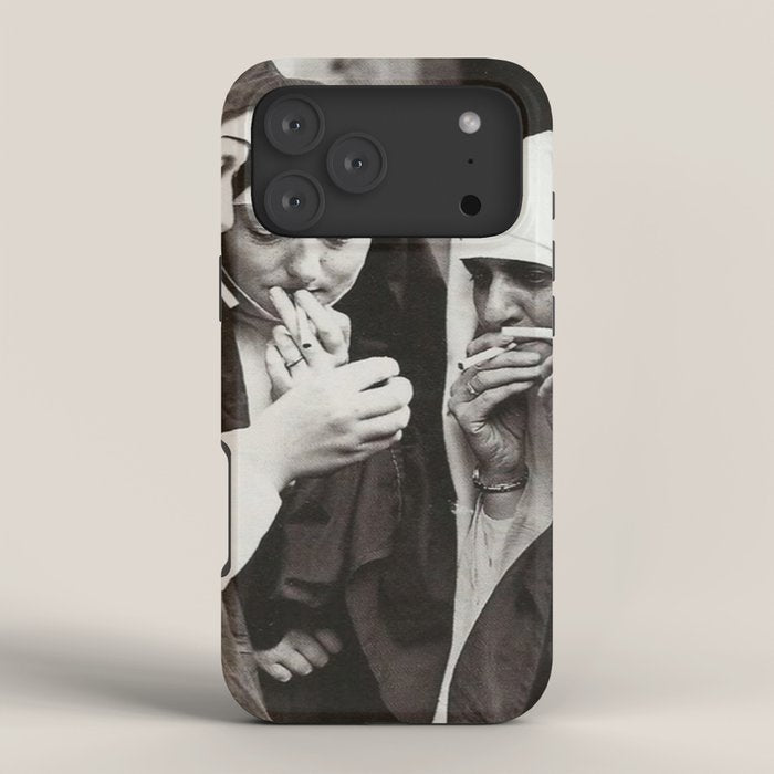 Nuns Smoking iPhone Case Gallery Image 4