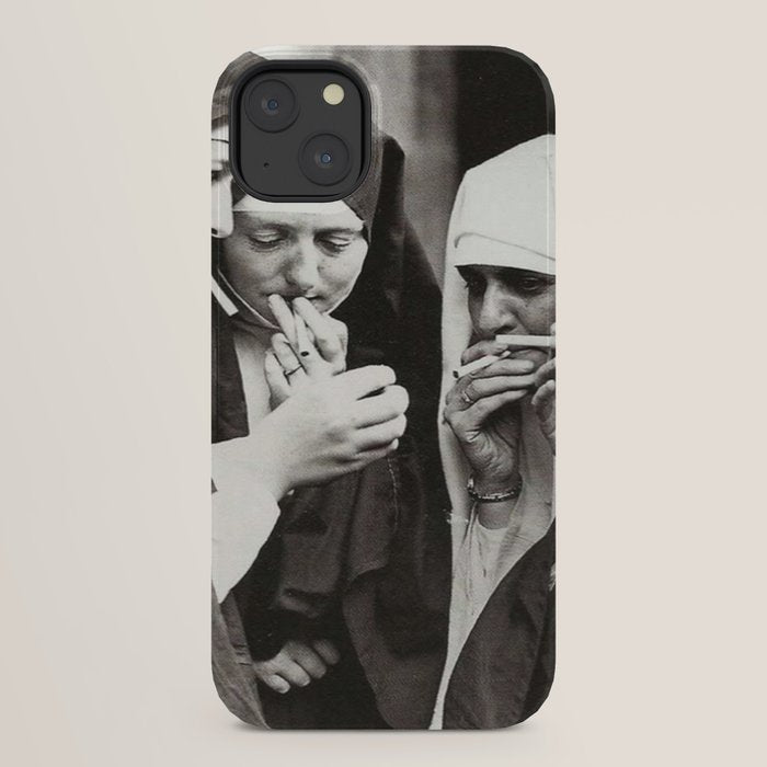 Nuns Smoking iPhone Case Gallery Image 30