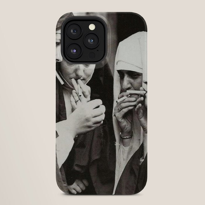 Nuns Smoking iPhone Case Gallery Image 28