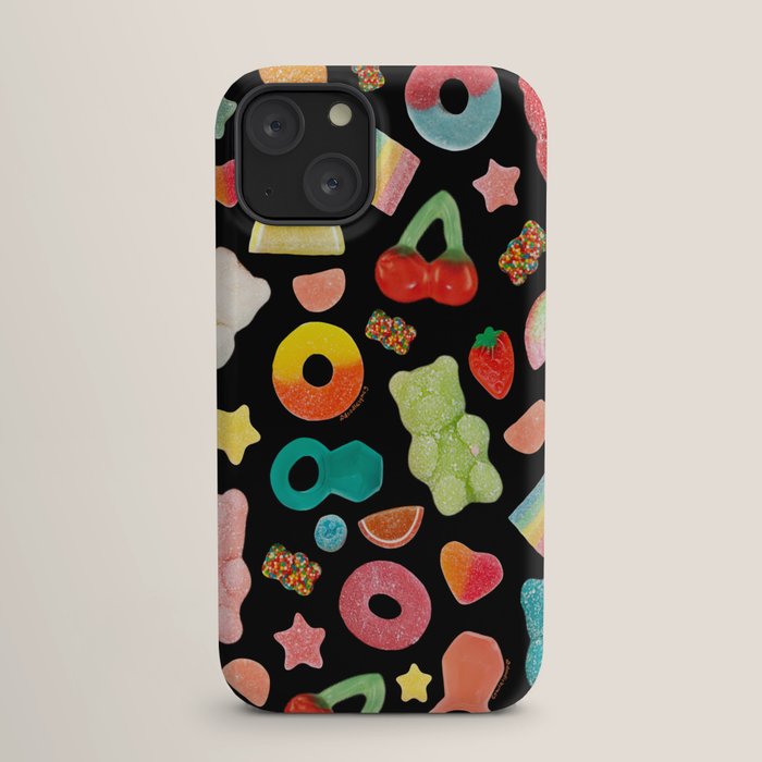 Candy Print in Black iPhone Case Gallery Image 17