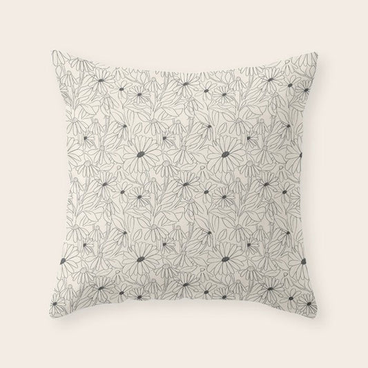 Blooming Throw Pillow Gallery Image 1