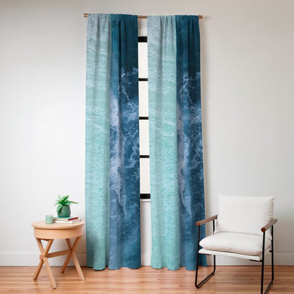 Turquoise Sea Window Curtain Gallery Image 8