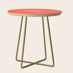 Make Your Own Magic | Pink and Orange Side Table Gallery Image 1