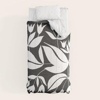 Vining Bell Flower ii Comforter Gallery Image 10