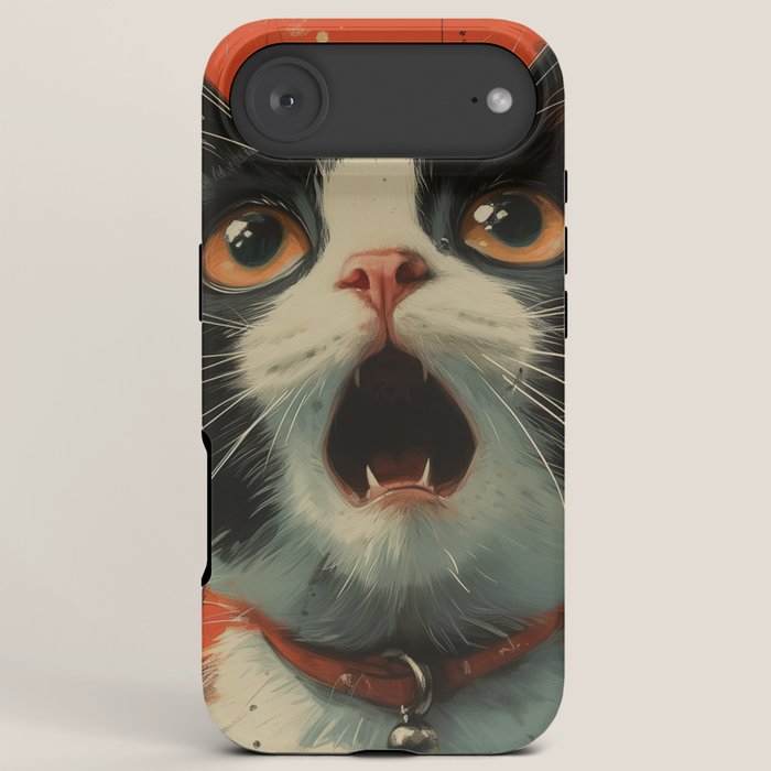 Shocked Cat II iPhone Case Gallery Image 6
