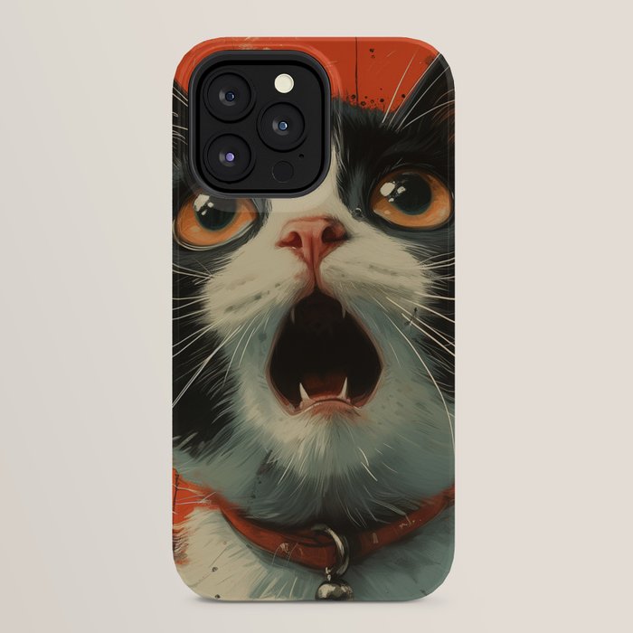 Shocked Cat II iPhone Case Gallery Image 32