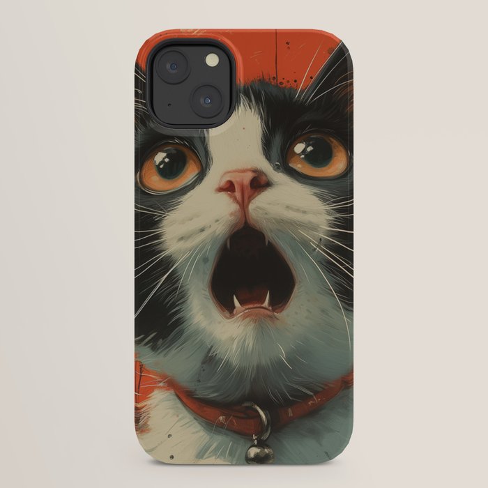 Shocked Cat II iPhone Case Gallery Image 30