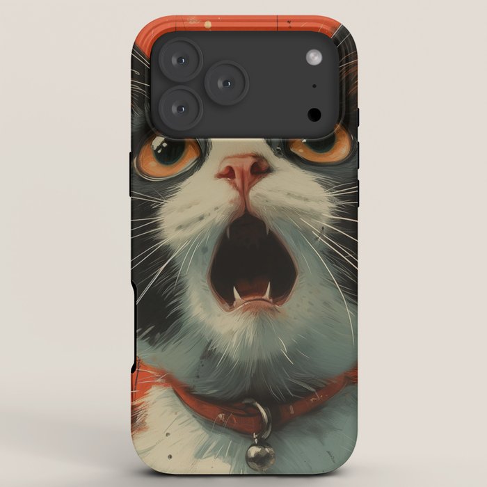 Shocked Cat II iPhone Case Gallery Image 8