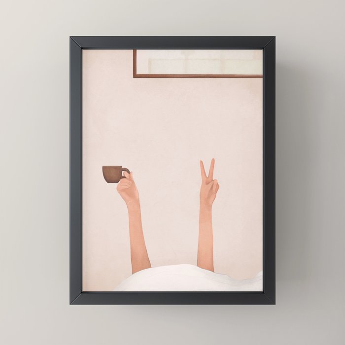 Good Peaceful Morning Mini Art Print Gallery Image 3