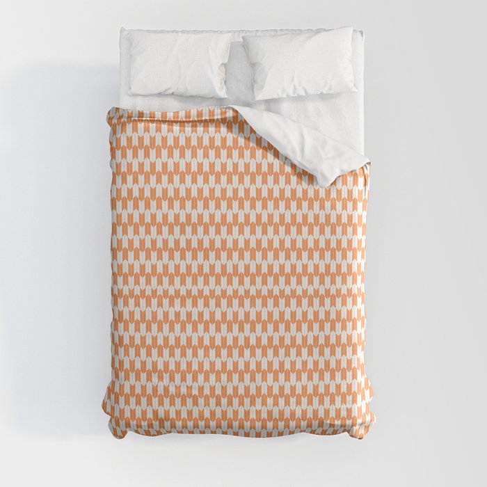 Retro Outdoor Party Orange Duvet Cover Gallery Image 8