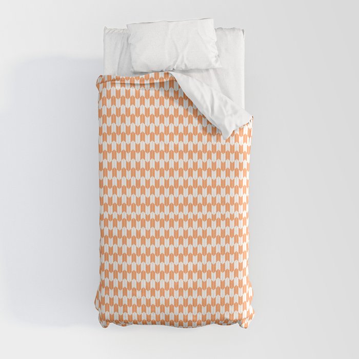 Retro Outdoor Party Orange Duvet Cover Gallery Image 9