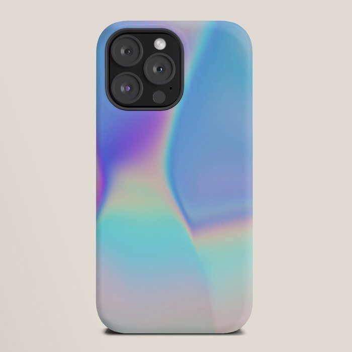 Opal Iridescent Abstract Paint iPhone Case Gallery Image 20