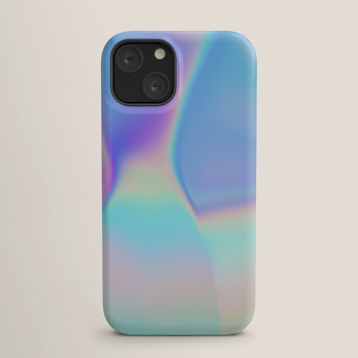 Opal Iridescent Abstract Paint iPhone Case Gallery Image 17
