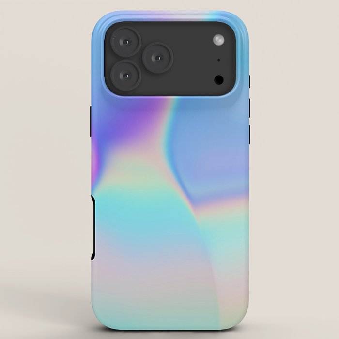 Opal Iridescent Abstract Paint iPhone Case Gallery Image 8